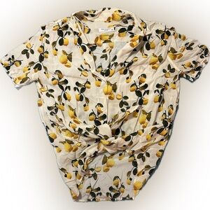 Equipment Silk “Lemons” Top